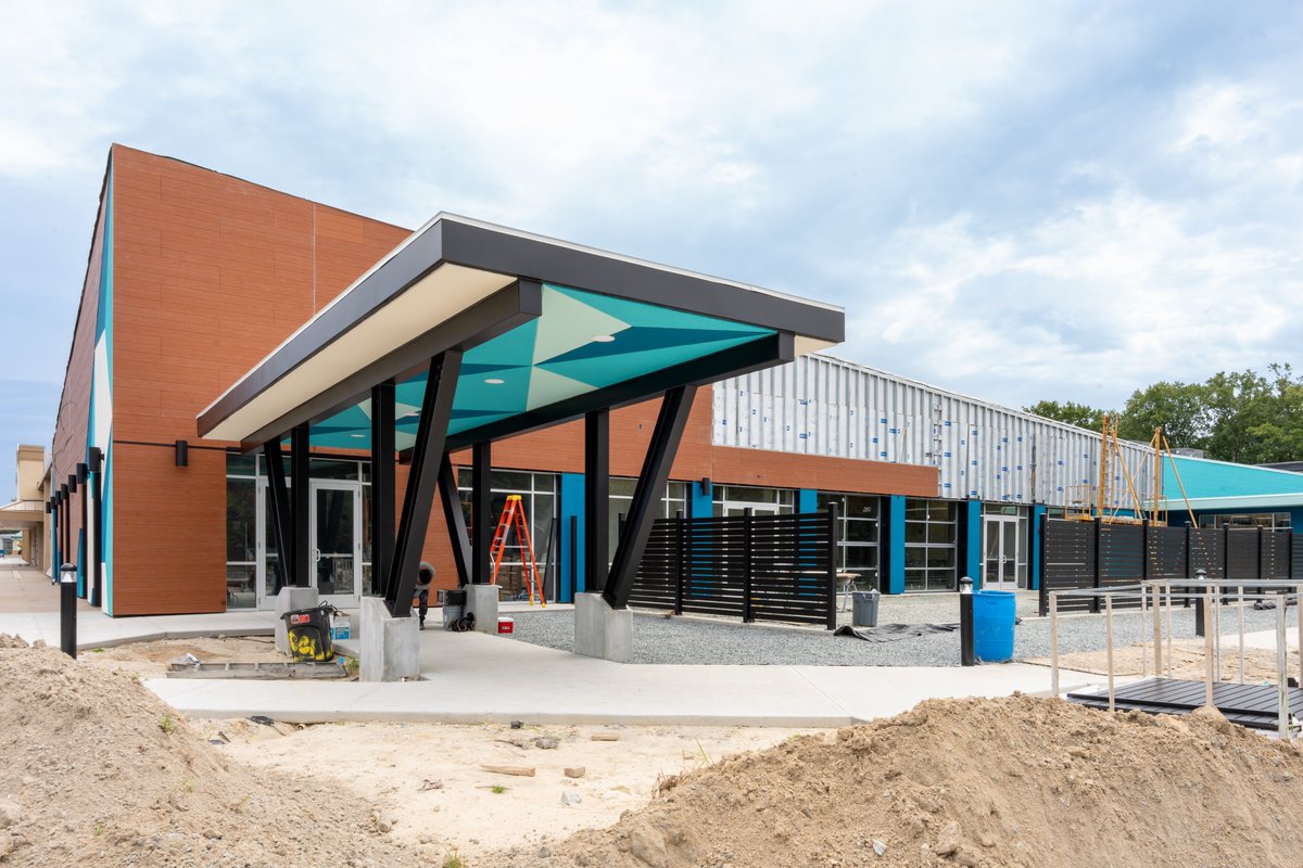 DBFINC83's tweet photo. From blueprint to reality: DBF staff members had the opportunity to see our work come to life with a peek inside the new Perdue Henson Junior Achievement Center ✨
We can’t wait for students to be #InspiredByExperience!
#JuniorAchievement #CreatingValueByDesign https://t.co/gSe2HL80rk