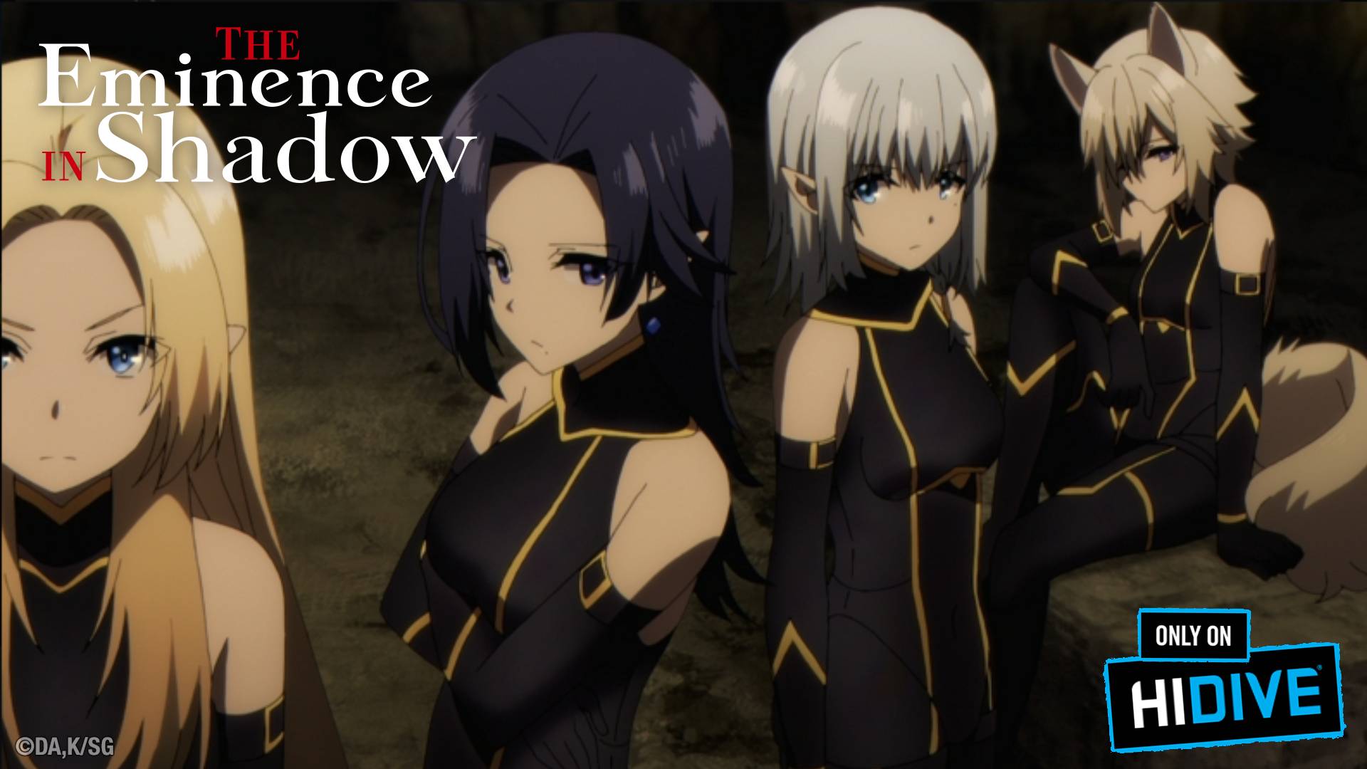 HIDIVE Presents World Premiere of The Eminence in Shadow 2nd