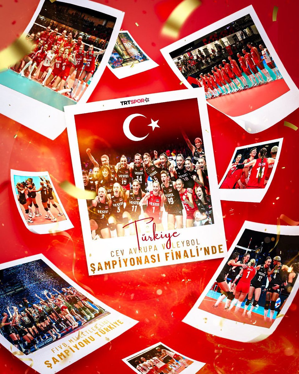 CEV Avrupa Voleybol Şampiyonası'nda İtalya'yı 3-2 mağlup ederek finale yükselen Filenin Sultanları'nı tebrik ediyor, Avrupa Şampiyonası final maçında başarılar diliyoruz.

#CEV #AvrupaŞampiyonası #fileninsultanları #finaldeyiz