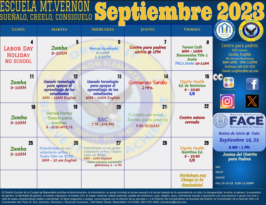 Mt Vernon Parent Resource Center of BCSD (@mtvernonprc) on Twitter photo 