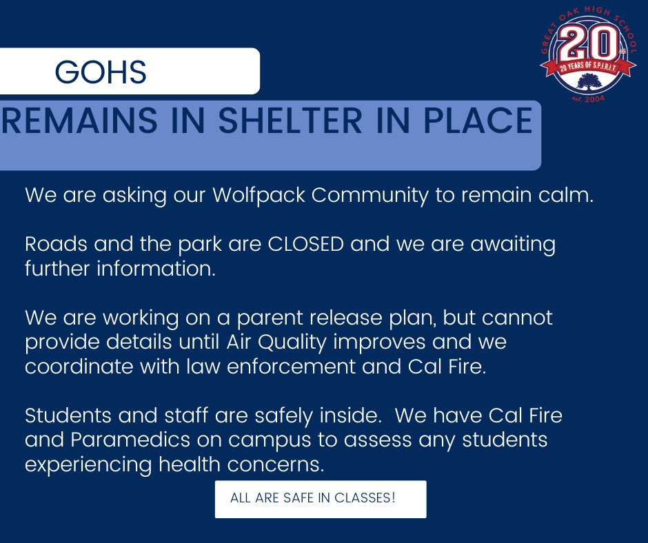 Great Oak HS tweet media