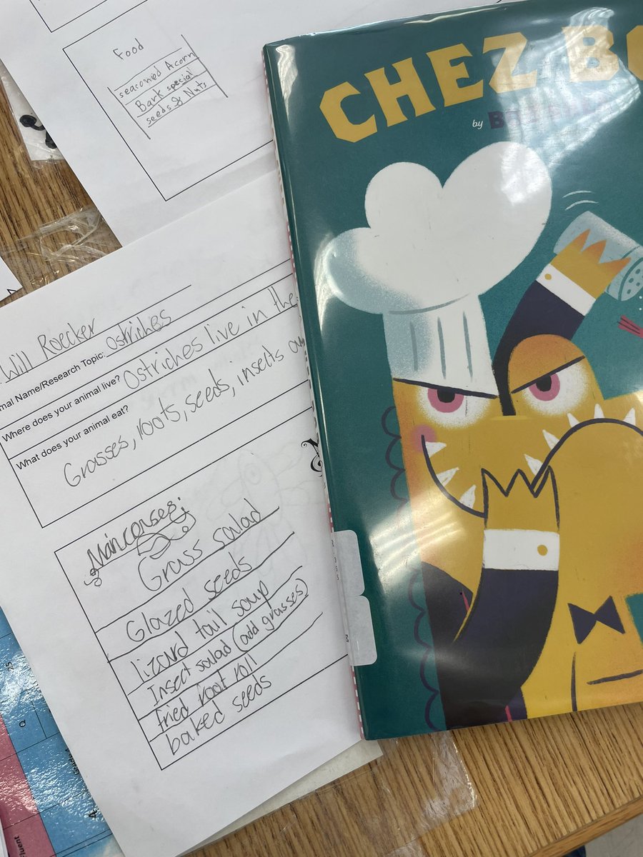 lander_library's tweet photo. If you could create a restaurant for your favorite animal, what would you include on the menu? 🐊🦜👩🍳 #chezbob #research @jbland100 @JenWinSaunders @Topperville2 https://t.co/qASdEw5kiU
