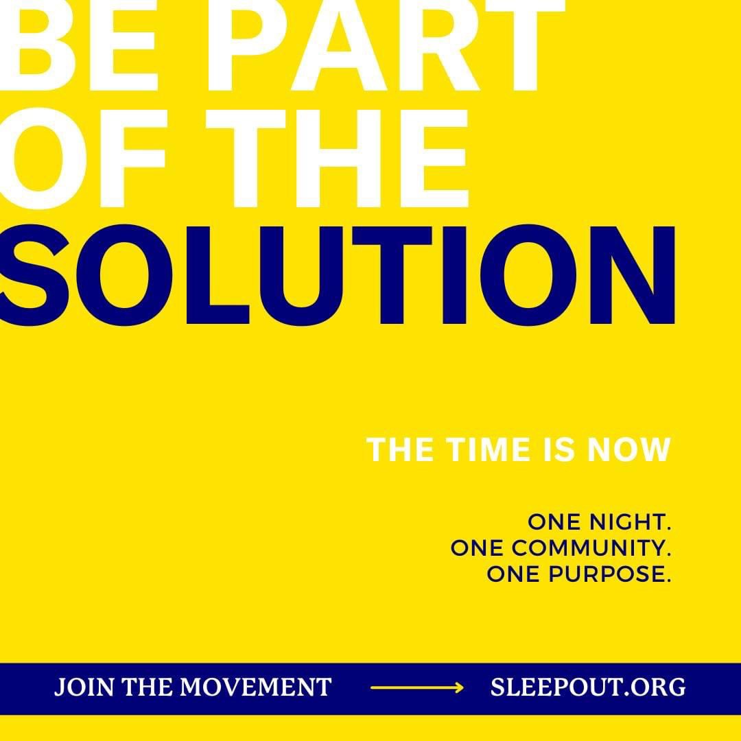 Did you know that there are 4.2 MILLION young people experiencing homelessness in the US alone?

On November 16, will you give up your bed for one night so young people facing homelessness can sleep safely at Covenant House?

Join the movement at sleepout.org.