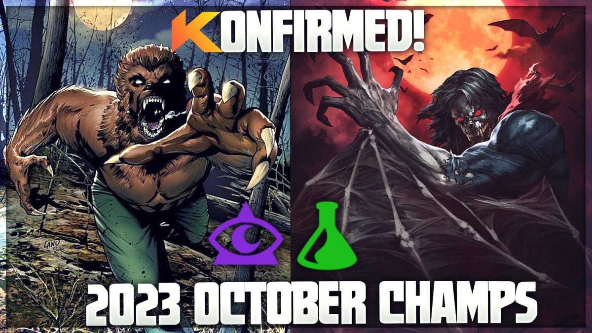 Werewolf by Night had a little cameo in the recent <a href="/MarvelChampions/">Marvel Contest of Champions</a> stream which must mean he's coming in October for peak Spooky Content alongside Morbius, Werewolf vs Vampire finally!
youtu.be/e1czYpcYGIA