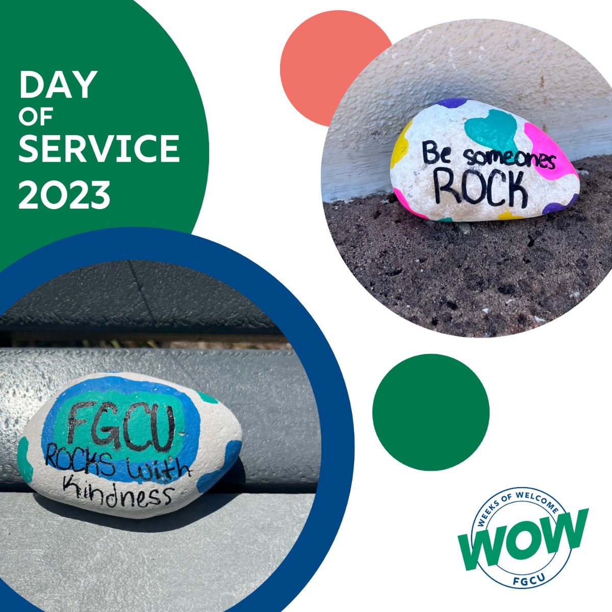 fgcu's tweet photo. Flashback Friday to this year's WoW Day of Service, held on 8/26! Thanks to all of our amazing #eagle volunteers who helped serve the community. 💚💙 #FGCU #ServiceLearning #WeeksofWelcome https://t.co/ny57fy9DAm