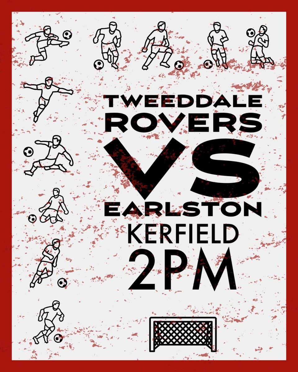 This Saturday we host Earlston Rhymers in league duty.