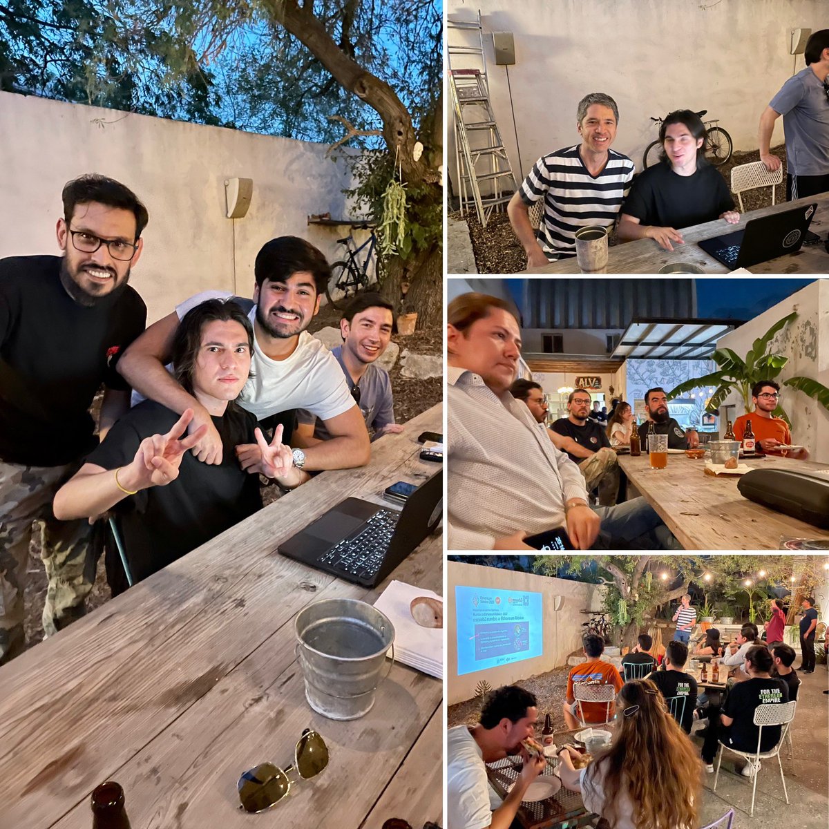 mxweb3's tweet image. mxweb3 IRL crypto meetup 
31 Agosto 2023
7 pm

Rumbo a Ethereum México / El camino Optimista. 

💎 “Erezedor” @yoSoyDev_eth 
💎  mexi @meximalist 

@ethereum_mexico 

#mxweb3