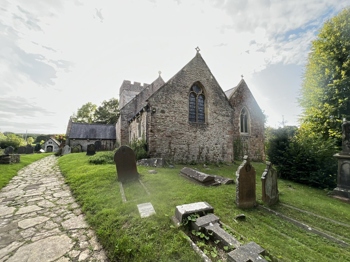 Visited St Andrew’s, Dinas Powys, on the way home today (via Llantwit Major); wonderful medieval church, buttressed tower, but sadly locked up. Nevertheless, another local example of architectural heritage inspected and toured.