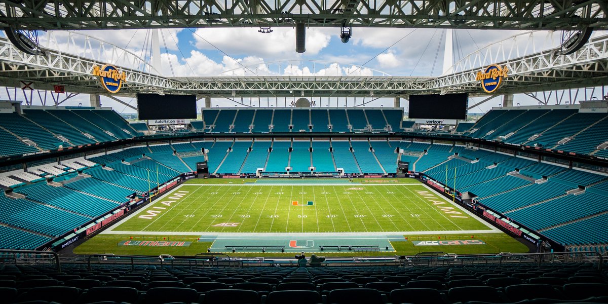 CanesFootball's tweet photo. The stage is set.

#GoCanes https://t.co/omMNpa0ARZ