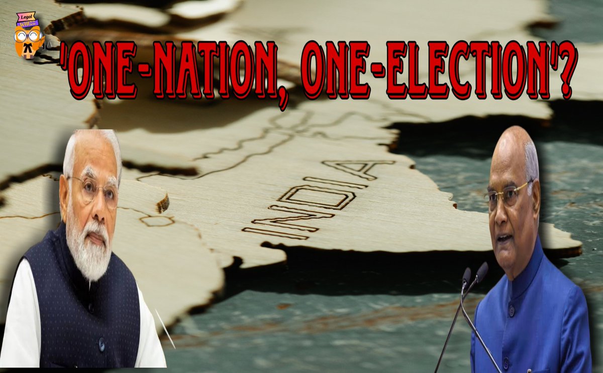 Legal_Whizz's tweet photo. The #Centre has established a #Committee, headed by Former #President #RamNathKovind, to explore the feasibility of the highly-discussed #OneNationOneElection concept
#PMModi #RamNathKovind #OneNationOneElection #Election2024 https://t.co/n7spYWVGLj