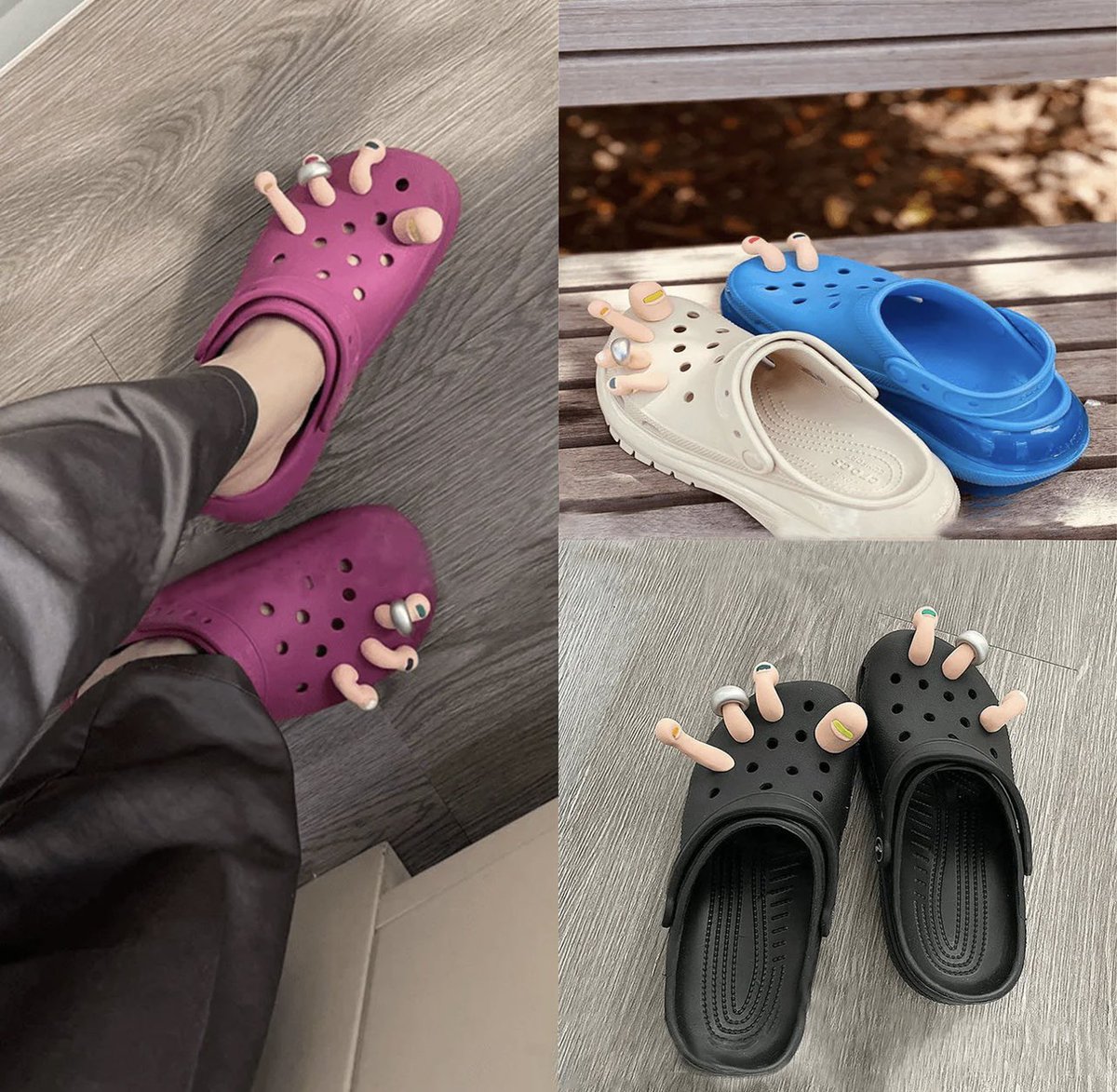 TIB3105's tweet photo. @GoronVor you could buy these for @derekfindas #crocs 😂😂😂 https://t.co/ohLAs5KRcv