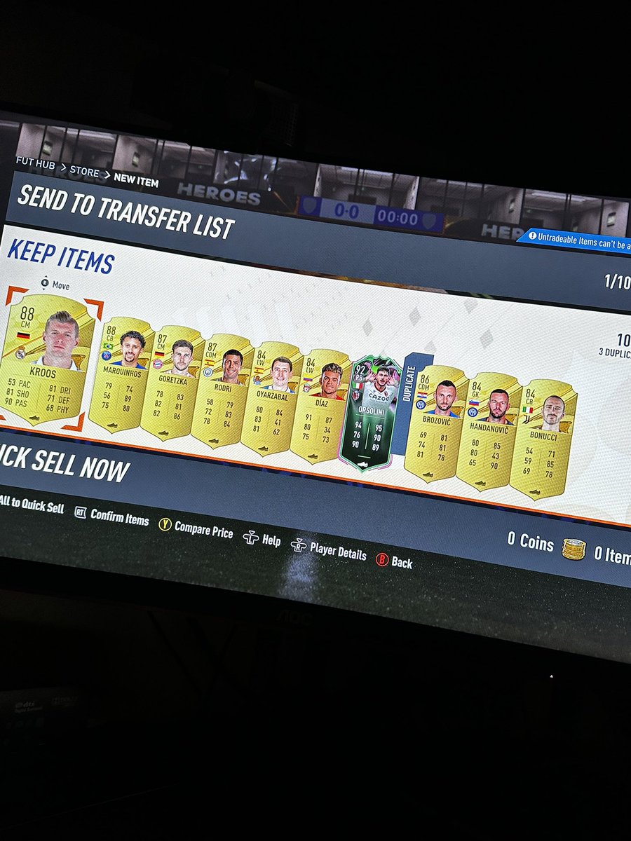 #fifa23 #FIFA <a href="/EASPORTSFC/">EA SPORTS FC</a> <a href="/EASFCDirect/">EA SPORTS FC Direct Communication</a> thanks for ruining the end of FIFA 23, you have now fully ruined the grinding aspect of the final weeks that we all love by making most of the 84 rated cards into golds again so we don’t get any special cards