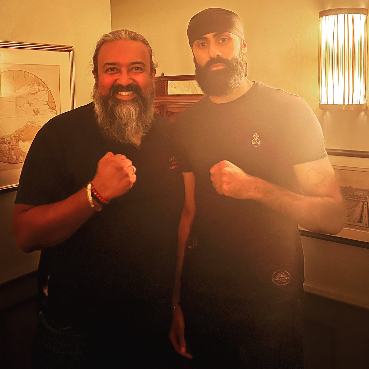 HarleyDocDubai's tweet photo. Very exciting times at HarleyDoc HQ! Thrilled to announce the collaboration between HarleyDoc and Inder Singh Bassi…here’s to a great future working together…let’s go champ!❤️🥊🔥🙏🏾

#HarleyDoc #GlobalHealth #Concierge #HarleyDocXInderSinghBassi #InderBassi #Champ #LetsGoChamp https://t.co/PoLC1AXEaI