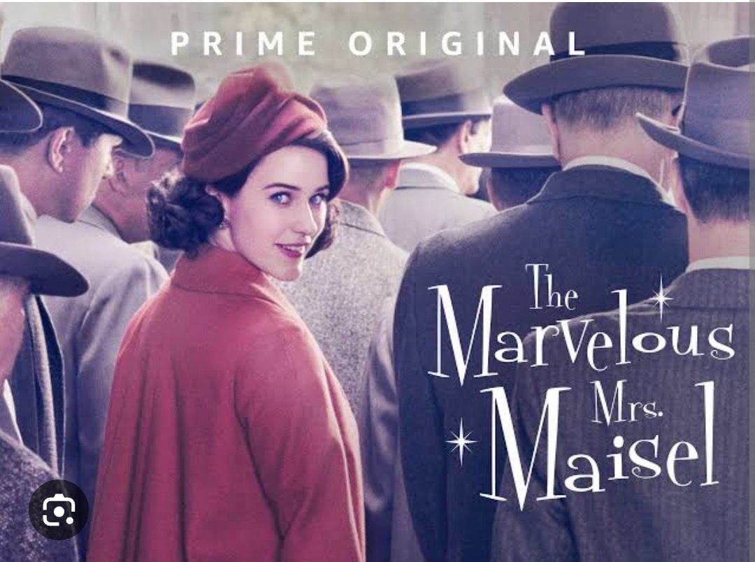 Şu aralar sardığım dizi #themarvelousmrsmaisel