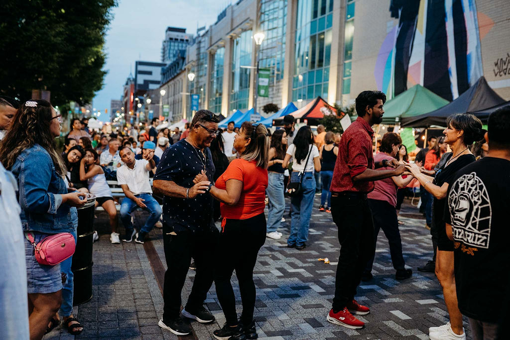 CityofLdnOnt's tweet photo. Join us for Dundas Place’s free Summer Saturdays Street Market on Saturday, September 16 from 1 to 7 p.m. Enjoy local vendors, live music, dance lessons, circus performances and more.
Learn more: https://t.co/leyNFHu64a
#LdnOnt l #SummerSaturdays l #OutdoorEvent https://t.co/gzq0krIFYo