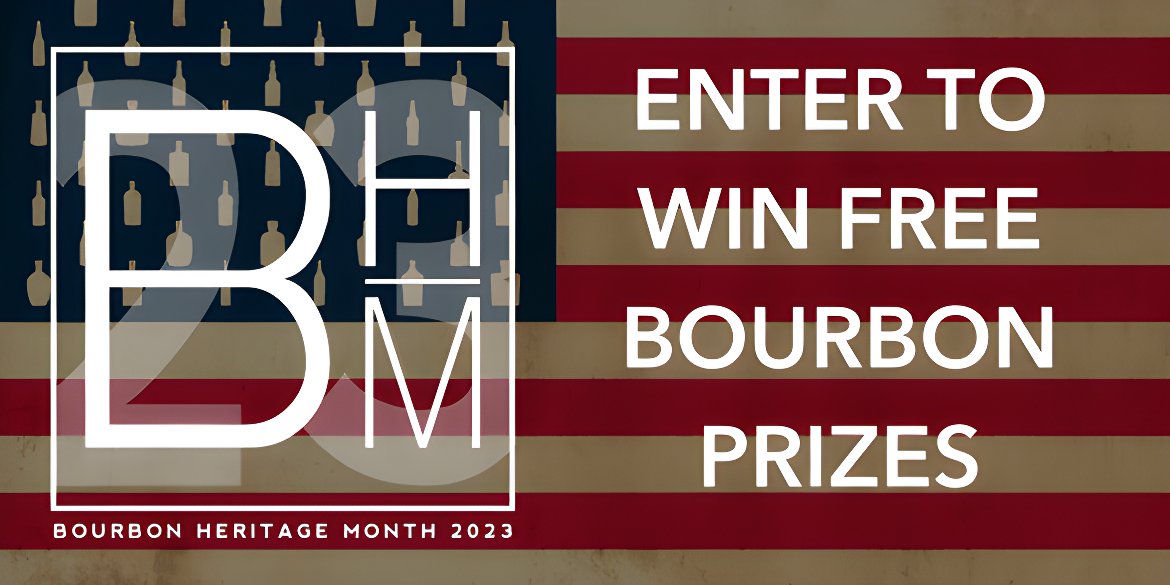Love bourbon? How about free bourbon prizes? Enter to win and join us for the #30daysofbourbon challenge at 30daysofbourbon.com. #bourbonheritagemonth