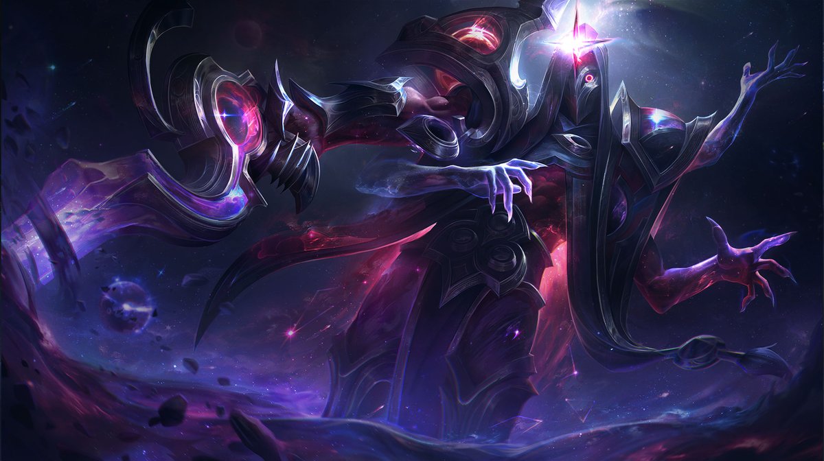 「Dark Cosmic Erasure Jhin  (the infamous)」|Marie Magnyのイラスト