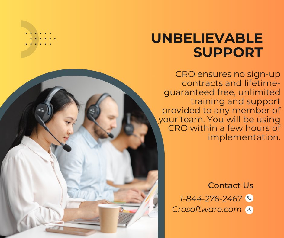 We will be there every step of the way.