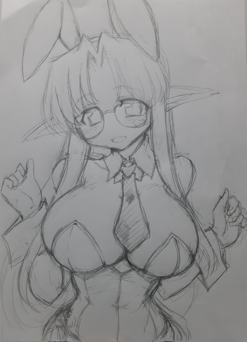 うちのこ(エネミア)ばにー。お仕事前のに適当にお手入れ 