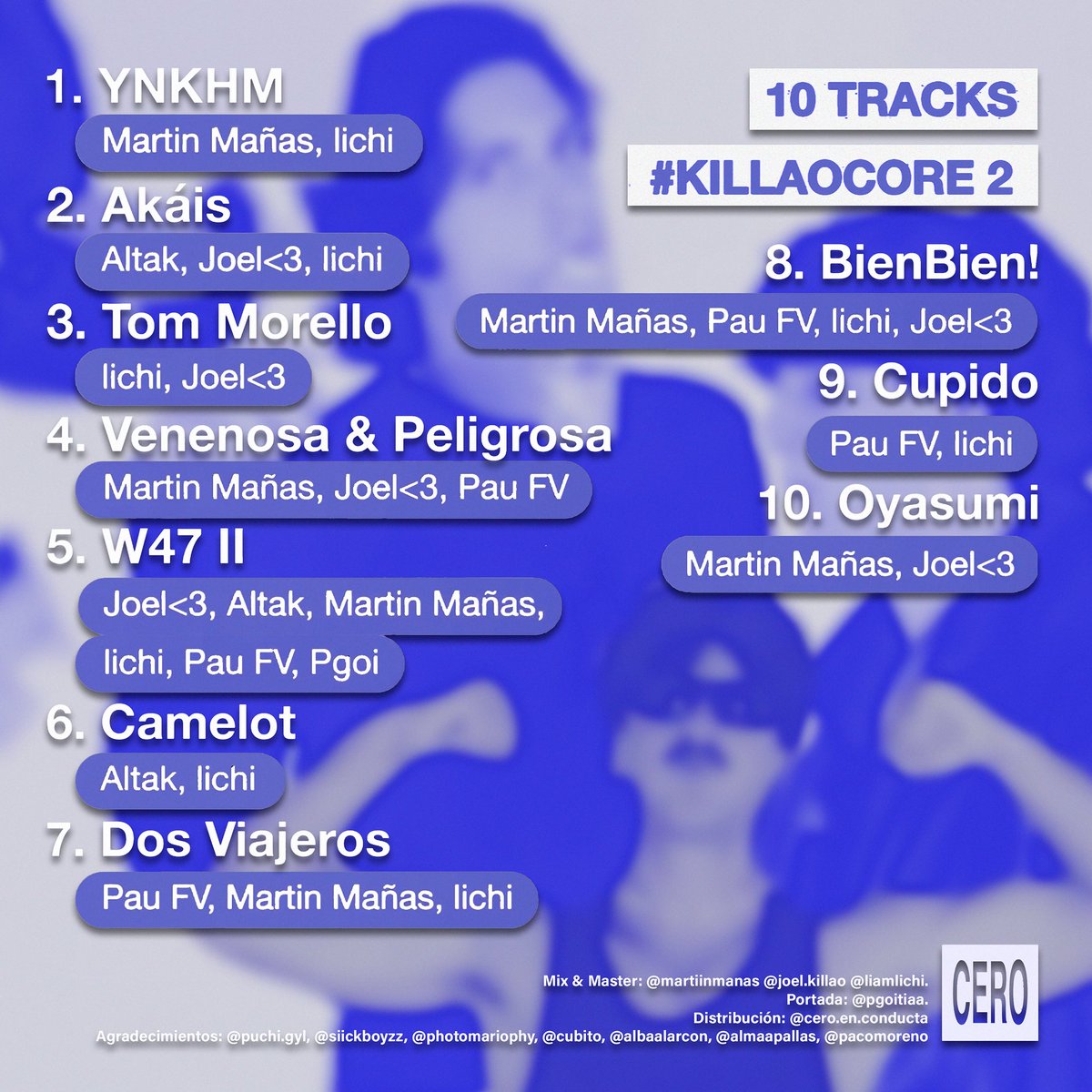 loskillaos's tweet photo. #Killaocore 2 -> 08/09 🎖️💓👌
NUESTRO SEGUNDO ÁLBUM, NUESTRO MEJOR ÁLBUM ❤️💯
DISPONIBLE EL 8 DE SEPTIEMBRE
SI TENÉIS GANAS COMENTAD #kll2
mix & máster by @martiinmanas
portada by @pgoitiaa
curated by cero en conducta https://t.co/oWIr6gvE1p