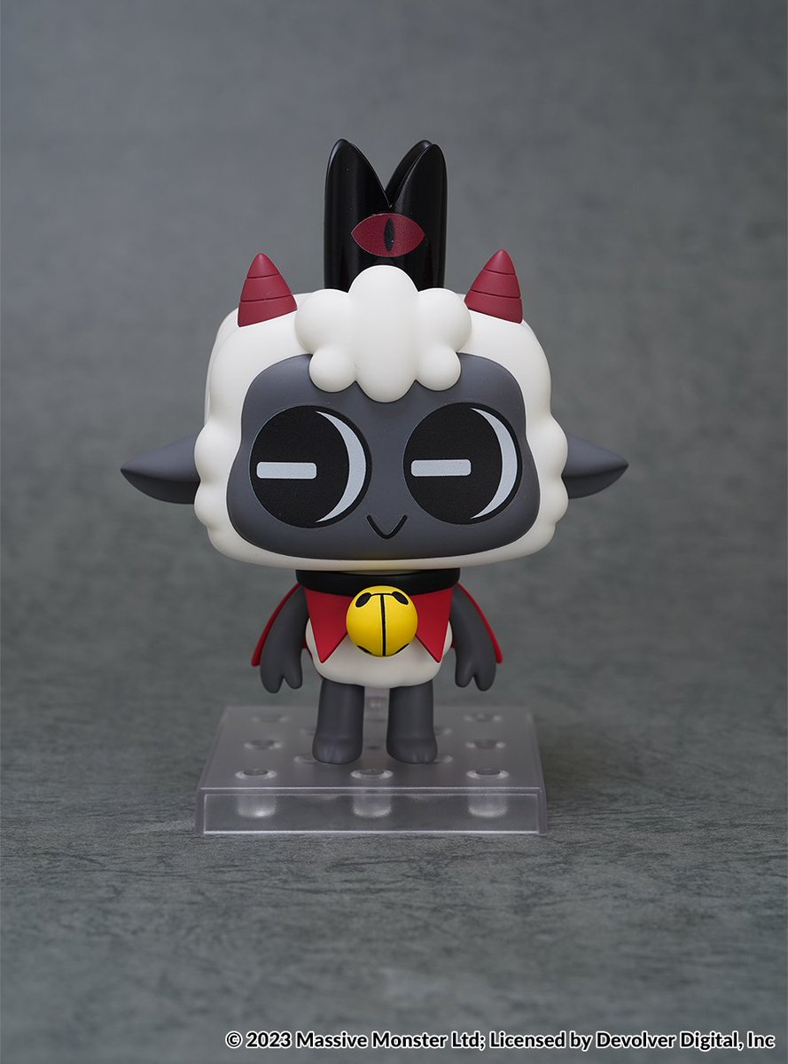 GoodSmile_US's tweet photo. #PAXWest Figure Update!

Good Smile Company
Cult of the Lamb
Nendoroid Lamb

Stay tuned for more information coming soon! @cultofthelamb 

#CultoftheLamb #PAXWest2023 #nendoroid #goodsmile https://t.co/5D59NtLBzq
