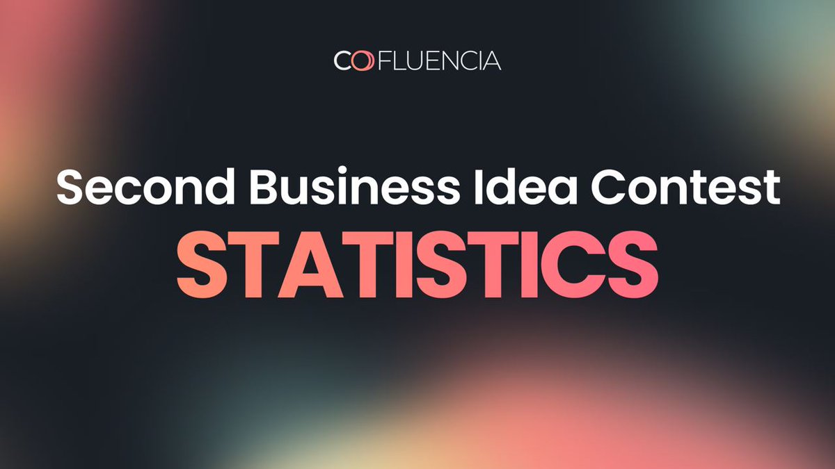 Cofluencia's tweet image. 🌐 Second Business Idea Contest is over! 

📌 Overwhelming 550+ applications narrowed down to 15 the best ones. 
📌 1 week long voting phase, where community decided 5 finalists. 
🏆And... we ended with 2 incredible winners who shared a 750 #USDT prize pool.