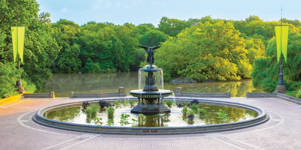 CentralParkNYC's tweet photo. Happy birthday, Emma Stebbins! 🥳 Born #OnThisDay in 1815, she defied conventions and was the first woman to receive a public art commission from the City of New York with her iconic Angel of the Waters sculpture. Discover her story: https://t.co/gjXuBb9dcG https://t.co/CC5Ifj6kHA