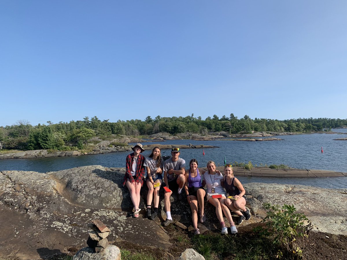 EmmaTutt29's tweet photo. Had an amazing time at field camp 2023! We visited several outcrops in the Sudbury and Whitefish Falls area to practice and enhance our geology skills, including geological mapping and structural geology. Thank you @alpeacegeo and the other teaching staff for this experience. https://t.co/IXctIihCtx