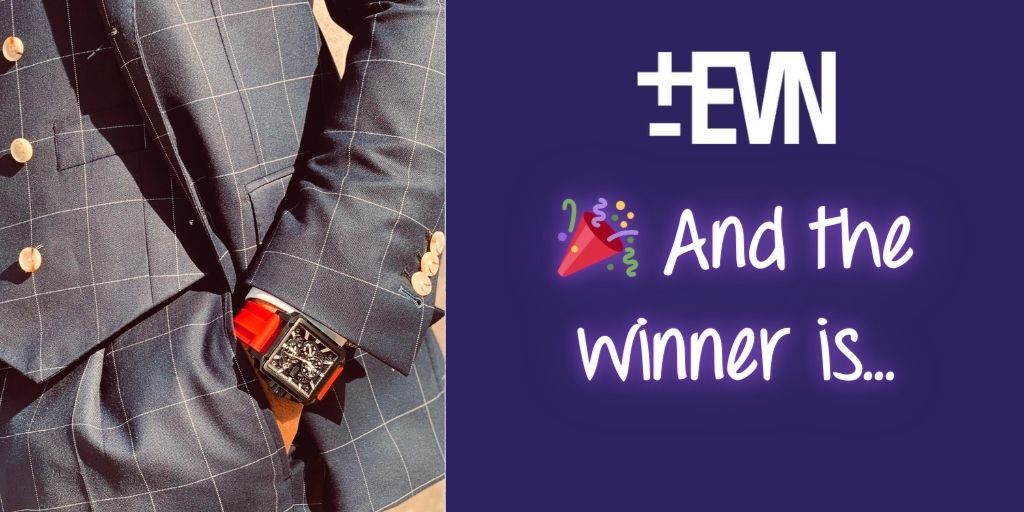 And the winner of the @evnwatches giveaway is...

@BKatz301!!!! 🎉⌚️🎉 #PopChat

Thank you EVN! Check out their full collection here: bit.ly/45Q1zWA