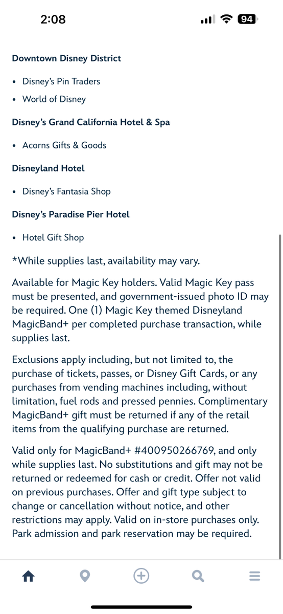 laughingplace's tweet image. Disneyland Magic Key holders can now receive a complimentary Magic Key-themed MagicBand+ with any purchase at select @Disneyland locations. #MagicBand