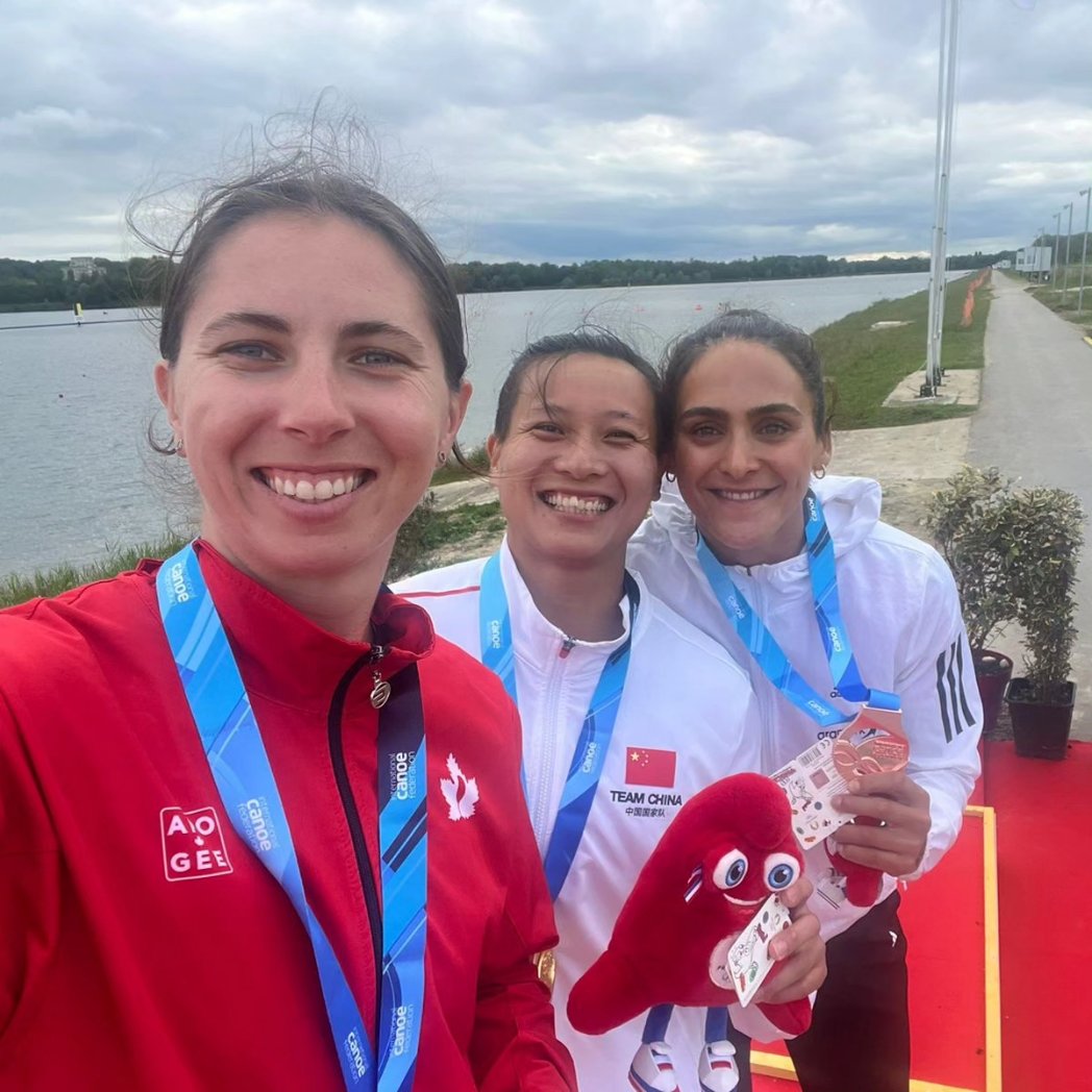 ¡Sigue haciendo historia 🤩🙌🇨🇱!  María José Mailliard, flamante Campeona Mundial en Alemania 🇩🇪, ahora logró medalla de bronce 🥉 en el C1 200 metros en la Copa del Mundo de Canotaje en Francia 🇫🇷 ¡Qué top <a href="/cotemailliard/">María José Mailliard</a> 🥰! #ChileCompite