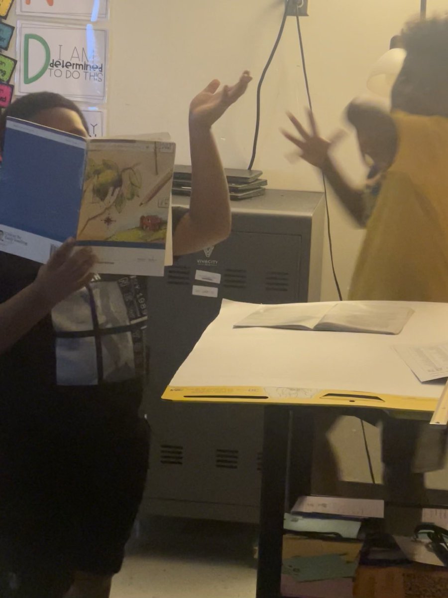 When you tell them to get with their partner, read and act out the scene with expression!!! #theyunderstoodtheassignment #MyAldine <a href="/JonesES_AISD/">Jones Elementary School</a> <a href="/dr_dharvey/">Darnisha Harvey</a> <a href="/carlonda_davis/">Carlonda Davis</a> <a href="/JoAnnNPayne/">JoAnn Payne, MBA, MAT</a> <a href="/DrWynneLaToya/">Dr. LaToya Wynne</a>