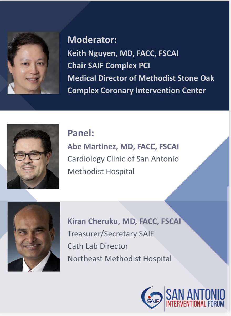 SAIF (@saifsanantonio) on Twitter photo SAIF is thrilled to announce Dr. Lorenzo Azzalini, Director of Interventional Cardiology Research University of Washington, will be leading the upcoming SAIF CHIP Cath Conference on 9/13.
Moderating the esteemed panel will be Dr. Keith Nguyen.
<a href="/LAzzaliniMD/">Lorenzo Azzalini</a> <a href="/KeithNguyenSAIF/">Dr Keith Nguyen, MD</a> SAIF is thrilled to announce Dr. Lorenzo Azzalini, Director of Interventional Cardiology Research University of Washington, will be leading the upcoming SAIF CHIP Cath Conference on 9/13.
Moderating the esteemed panel will be Dr. Keith Nguyen.
<a href="/LAzzaliniMD/">Lorenzo Azzalini</a> <a href="/KeithNguyenSAIF/">Dr Keith Nguyen, MD</a>