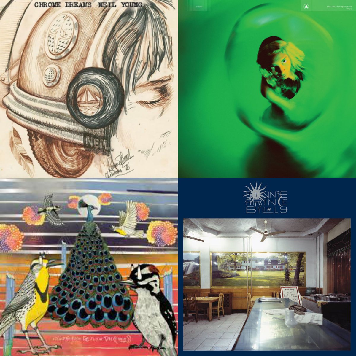 Favourite albums August 2023 ❤️
#NeilYoung #Spellling #JaimieBranch #BonniePrinceBilly