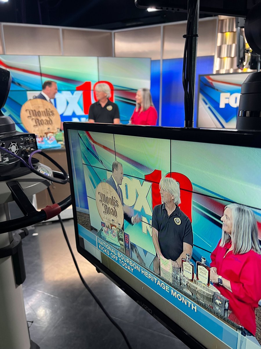 We were on-site at <a href="/FOX19/">FOX19 NOW</a> with #client @meet_nky for National Bourbon Heritage Month as they celebrate bourbon and ways you can experience The B-Line®, Northern Kentucky's self-guided bourbon experience.

<a href="/Log_Still/">Log Still Distillery</a> joined in the fun, too! Check it out: bit.ly/45A3Lld