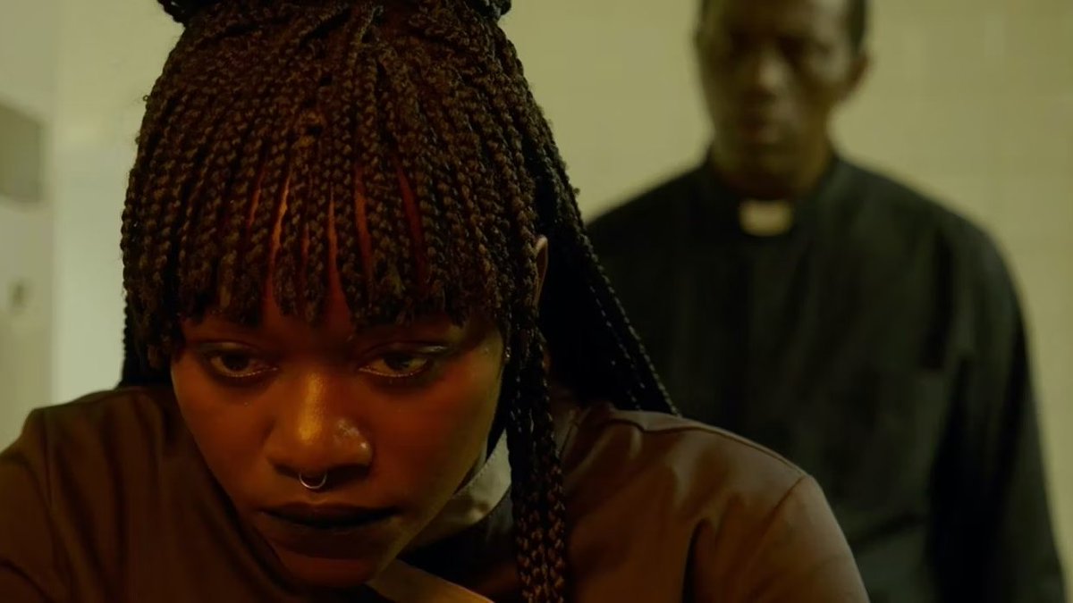 OUR FATHER, THE DEVIL: Ellie Foumbi's excellent moving thriller features outstanding complex performances, especially Babetida Sadjo.

Boasting gorgeously meticulous cinematography, the film delves into trauma & thorny moral dilemmas.

spoilerpiece.libsyn.com/episode-477-pe…

#OurFatherTheDevil