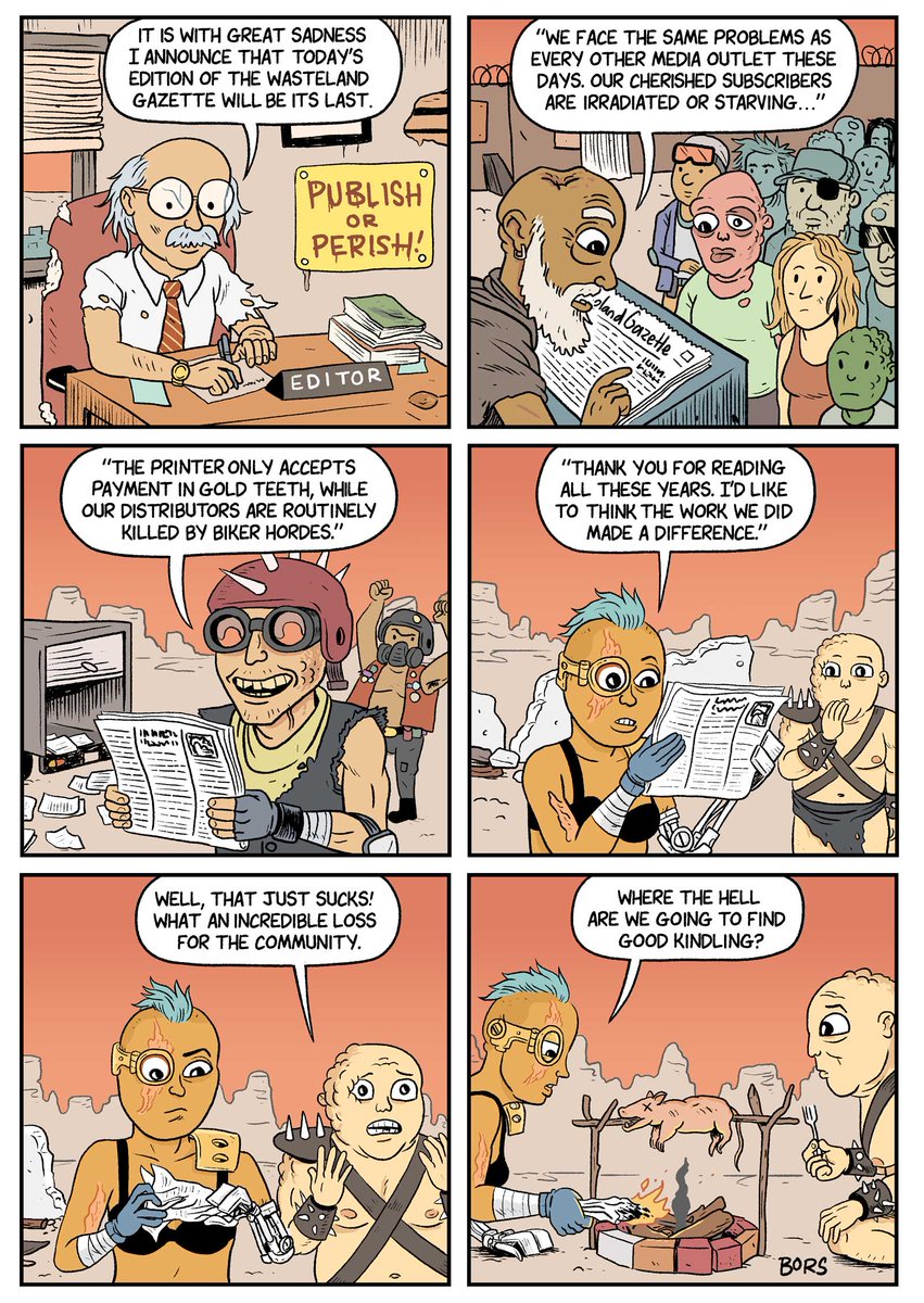 Here it is‚ the last comic for The Nib. Thanks for reading all these years!