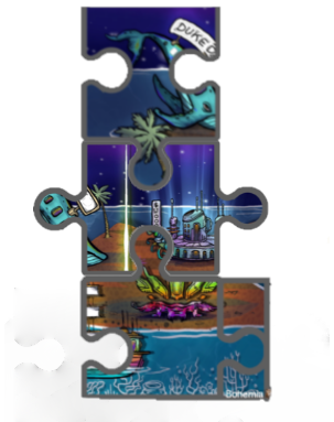 AgRunner's tweet photo. Took me a couple hours, but I figured out the @BohemiaArtFair new roadmap, and its GLORIOUS. #Woop #Bohos #Duke https://t.co/A4Pmtc5auq