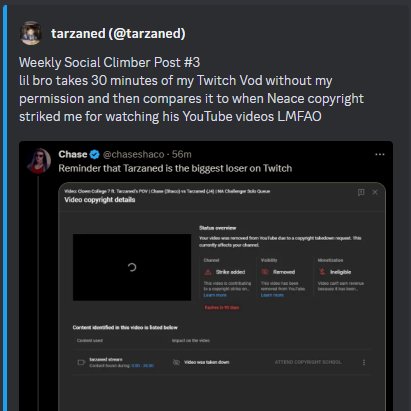 Chase tweet media