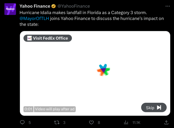 jdguenther's tweet photo. @mashable @YahooFinance @Support @FTC How are these ads not labeled an ads in my Following tab? I am not following Mashable nor Yahoo Finance https://t.co/ONQZUEasxP
https://t.co/iVtYftvppH https://t.co/SUbnrxLKSg
