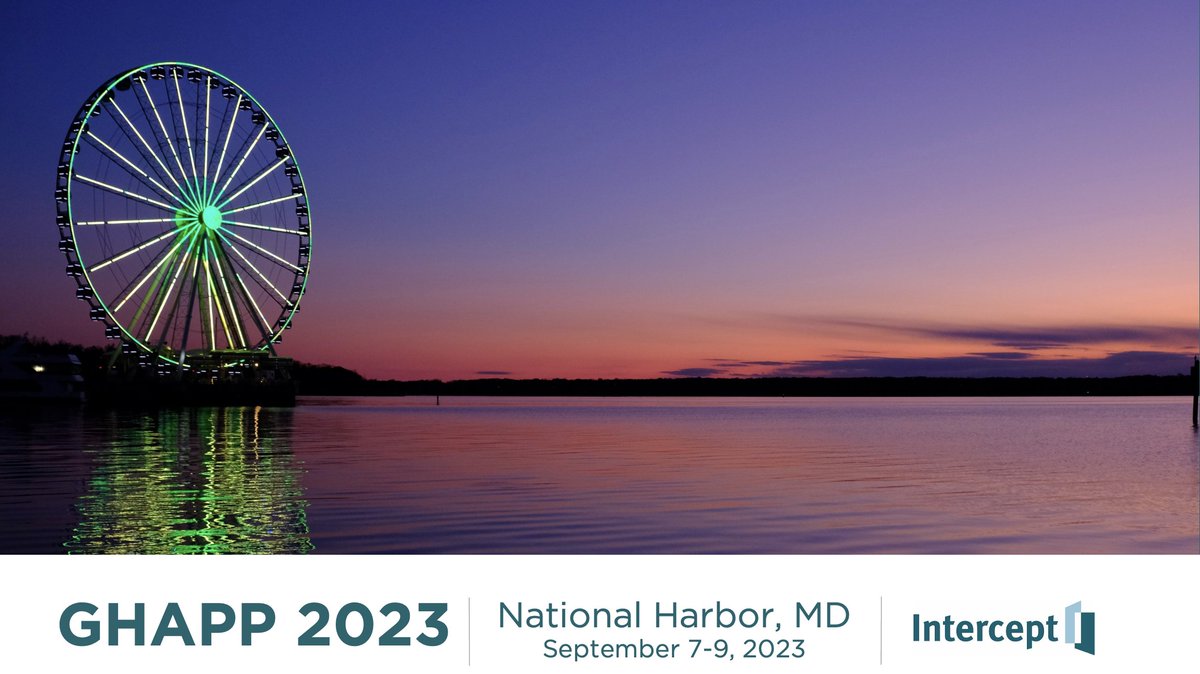 InterceptPharma's tweet photo. Thank you @GastroHepApp for an insightful meeting in National Harbor! We enjoyed connecting with colleagues and partners and learning about the latest in #liver advancements. #GHAPP #LiverTwitter #LiverX #GIX #GITwitter #PBCawareness #hepatology https://t.co/uAtPfhod4L