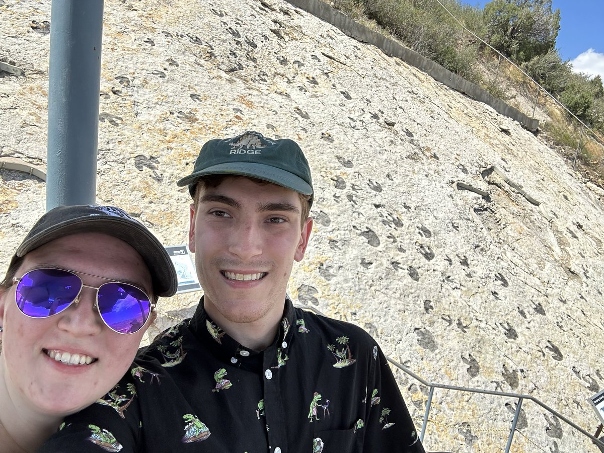 Nebular17's tweet photo. Very happy I got to redo Dinosaur ridge after all these years https://t.co/H1WEzDVIm3