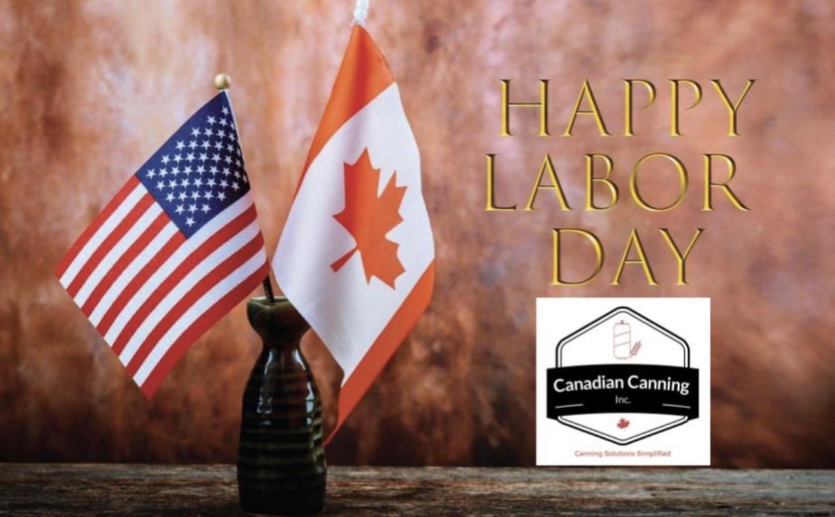 Canadian Canning extends warm wishes to all our colleagues, partners, and friends in Canada and the US. May this Labor Day weekend be a time of reflection, appreciation, and a chance to recharge for the opportunities that lie ahead.

Happy Labor Day Weekend! 🍻

#laborday