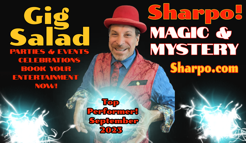 Sharpo's tweet image. sharpo.com Here we go!  Top Performer Status Achieved!

#Sharpo  #Magic #Mystery #Magician #LAEvents #LaParties #magicshows #erichowellsharp  #ericsharp #cardtricks #cardmagic #closeupmagic #partymagician #losangelesevents #santaclaritamagic #sanfernandovalleymagic