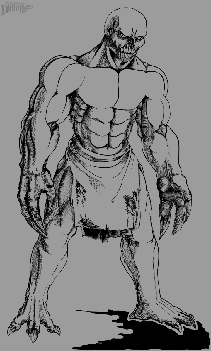 Rhysers3000's tweet photo. With the Announcement of the New Killing Floor Game I wanted to draw something Inspired!

#gamescom23 #fanart https://t.co/AIZjUkuJNN