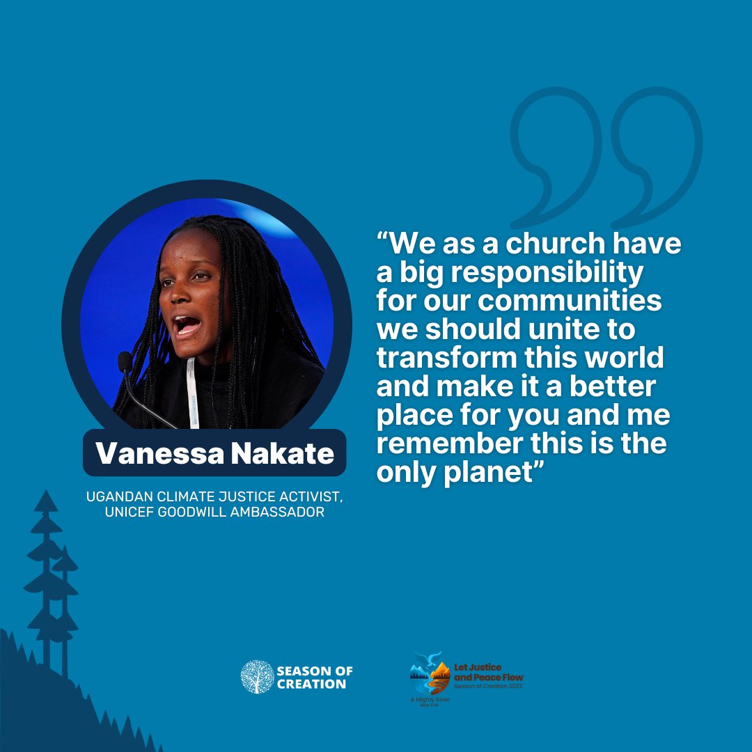 🌍🌿 Relive the magic of the #SeasonOfCreation Opening Prayer! Vanessa Nakate's resonant words and the coming together of faith leaders marked the beginning💚 Rewatch and share the moments that filled us with hope and commitment for our Common Home! youtube.com/watch?v=pv3kEx…🤳
