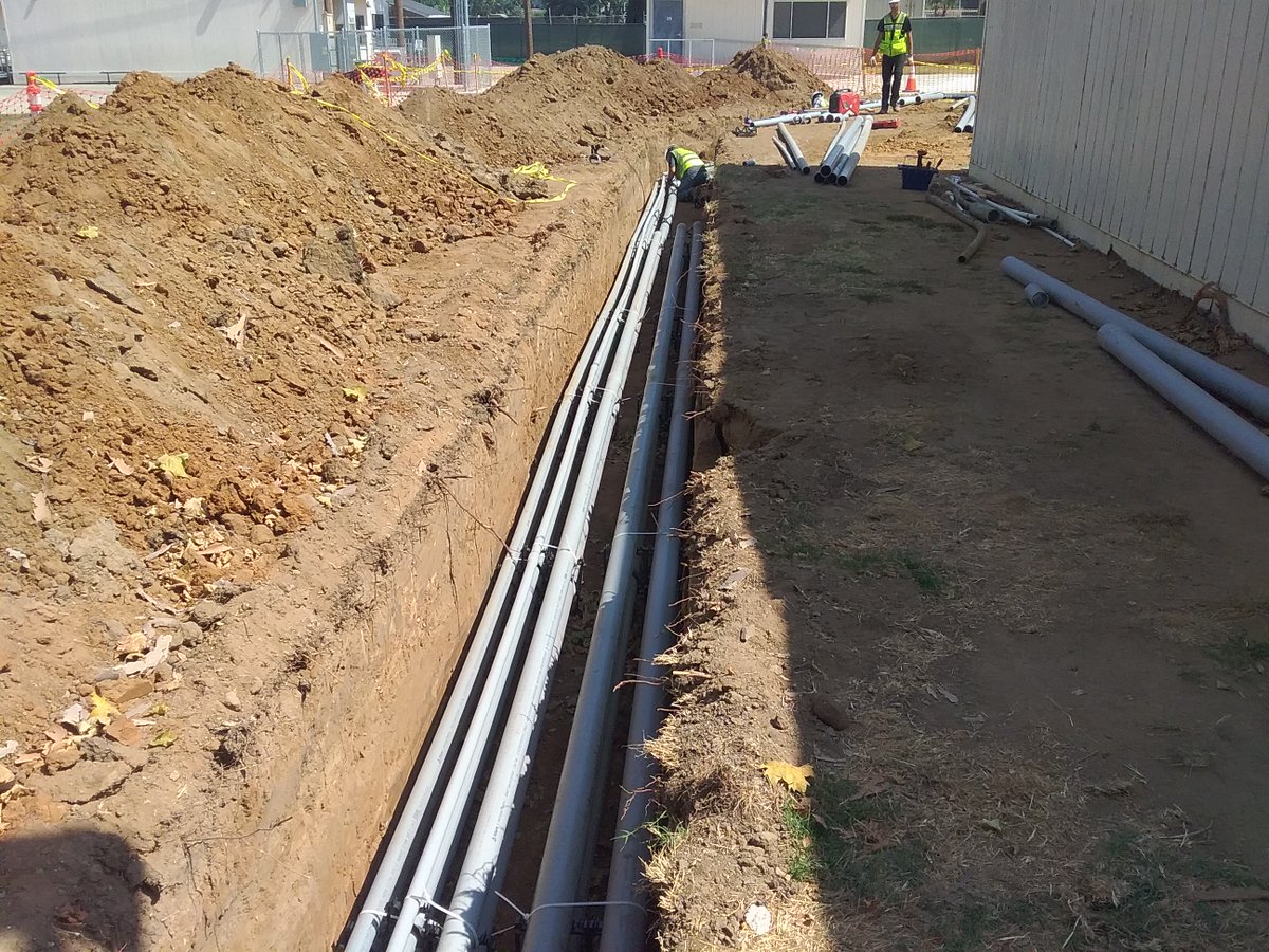 jusdplanning's tweet photo. @Troth_JUSD Modernization Project: 

We are excited to share the construction continues in the 1st phase of the modernization. This includes the construction of a new MPR, office, kindergarten building, &amp; the modernization of one permanent classroom building. https://t.co/pwVFo09T1U