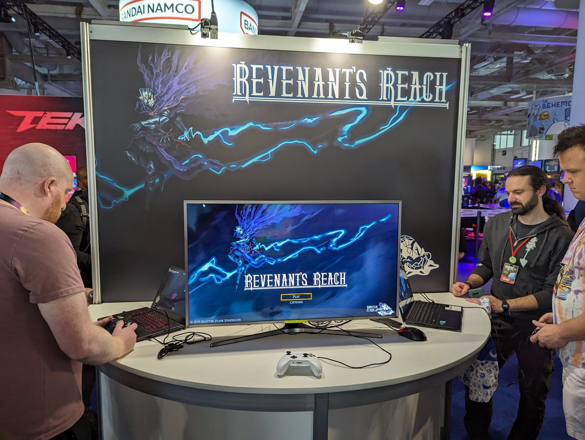 revenantsreach's tweet photo. #PAXWest2023 has begun! Come find us at the Pax Rising showcase in the Expo Hall https://t.co/YnA1ch3zij