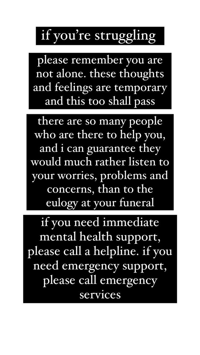 september is suicide awareness month. here’s some information that may be useful 💚
