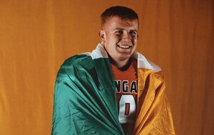 IRISH ATHLETE WHO GOT AN AMERICAN FOOTBALL SCHOLARSHIP TO A D1 COLLEGE IS PLAYING HIS FIRST GAME IN SAN DIEGO THIS SATURDAY AT SNAPFIRE STADIUM. 

RTE News Story on Ross: rte.ie/video/id/4341/